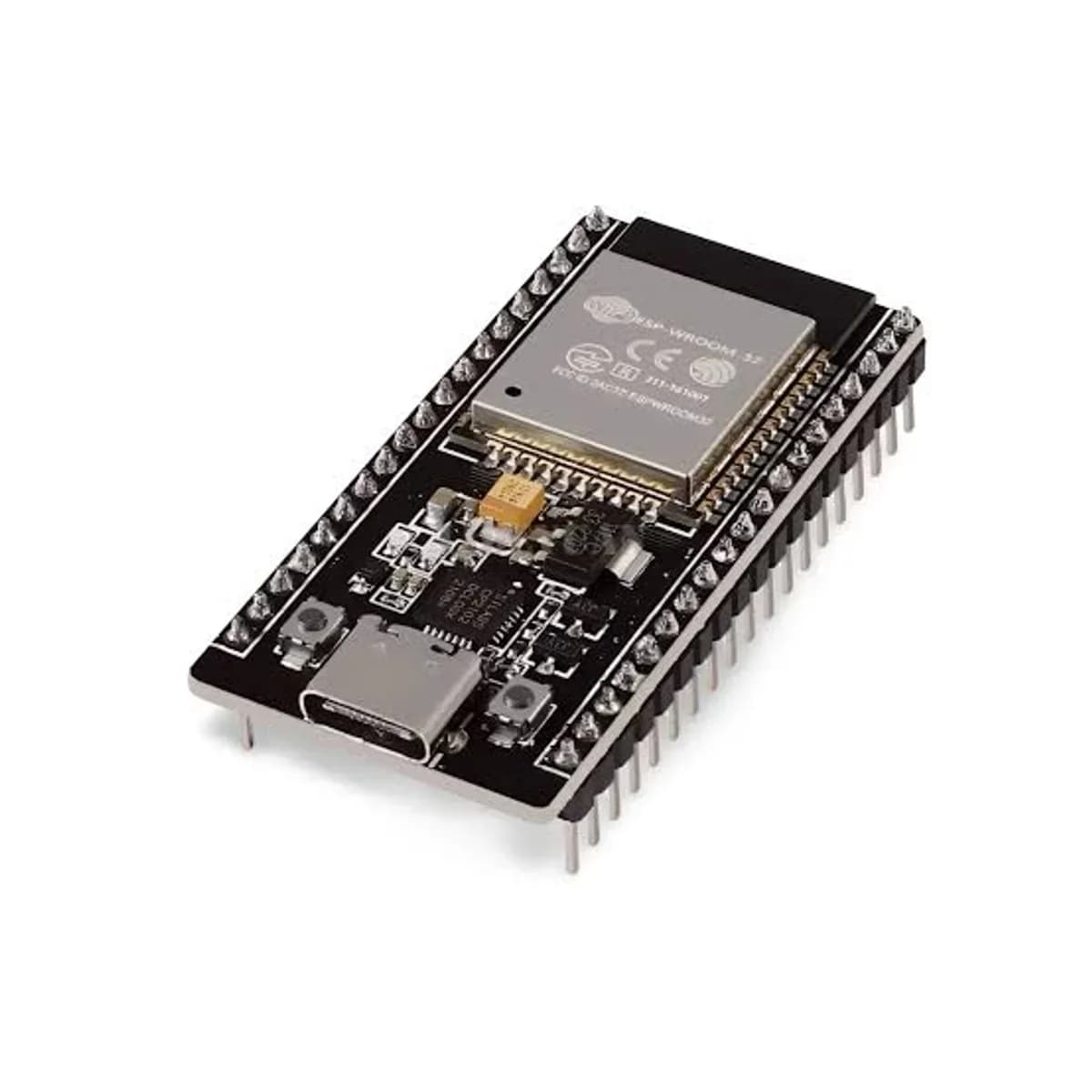 ESP-WROOM-32 Wi-Fi y Bluetooth (CH340, 30 pines, USB-C)