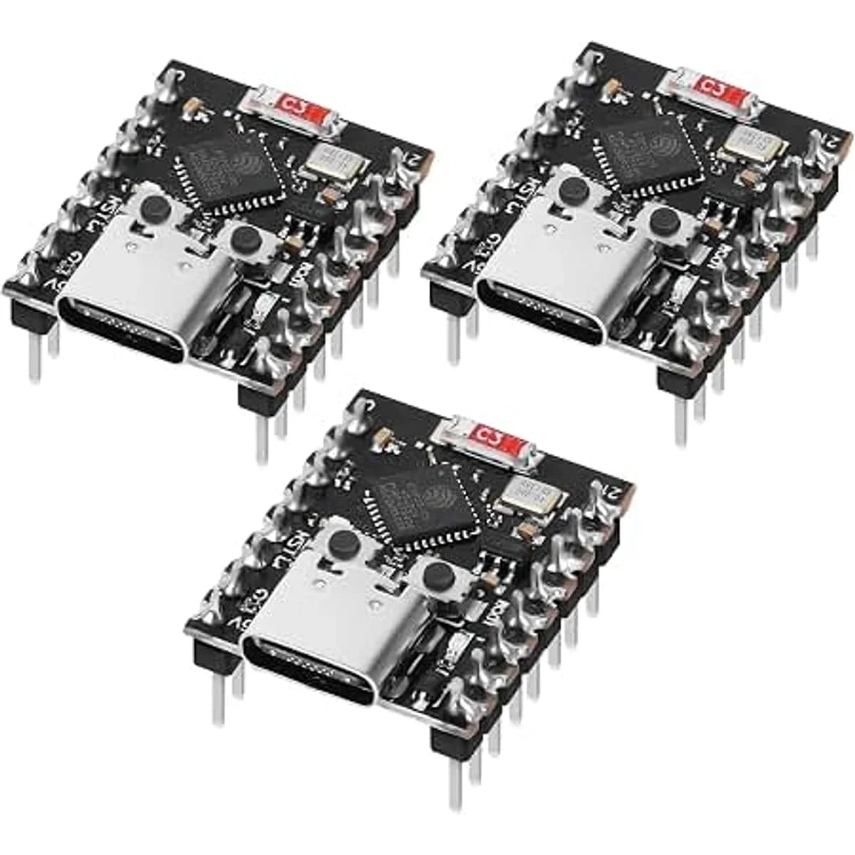 ESP32-C3 4 MB con pines soldados