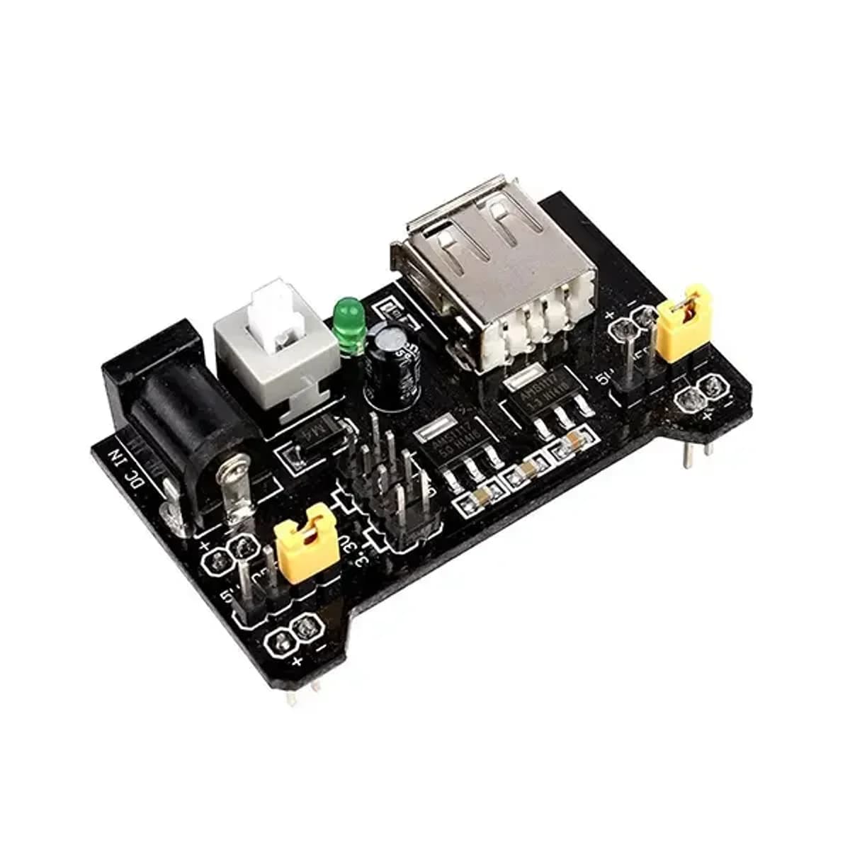 Fuente para protoboard MB102 (3,3 V / 5 V)