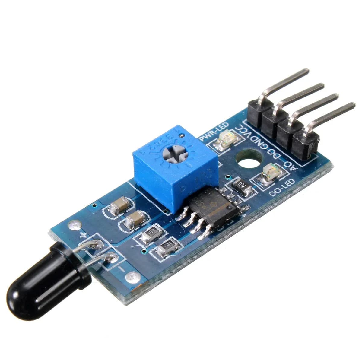 Sensor de llama infrarrojo de 3 pines
