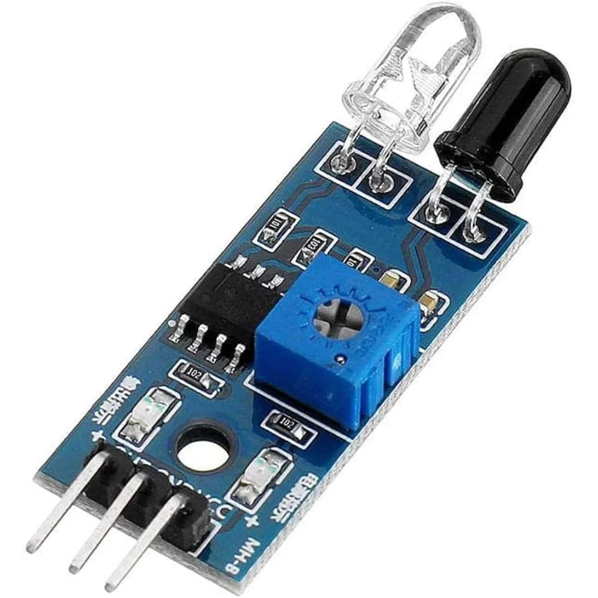 Sensor infrarrojo de obstáculos y seguimiento